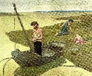 Pierre Puvis de Chavannes den fattige fiskaren Germany oil painting artist